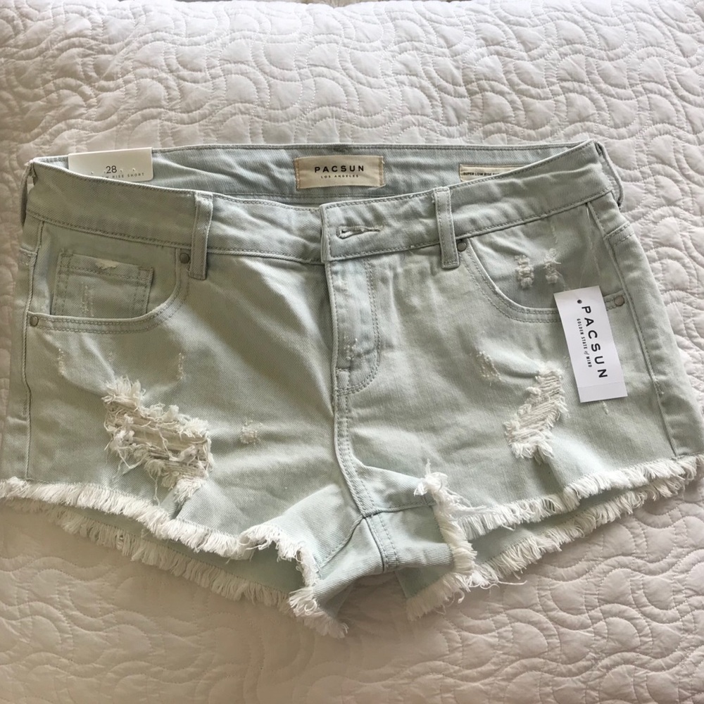 PacSun Super Low Rise Short